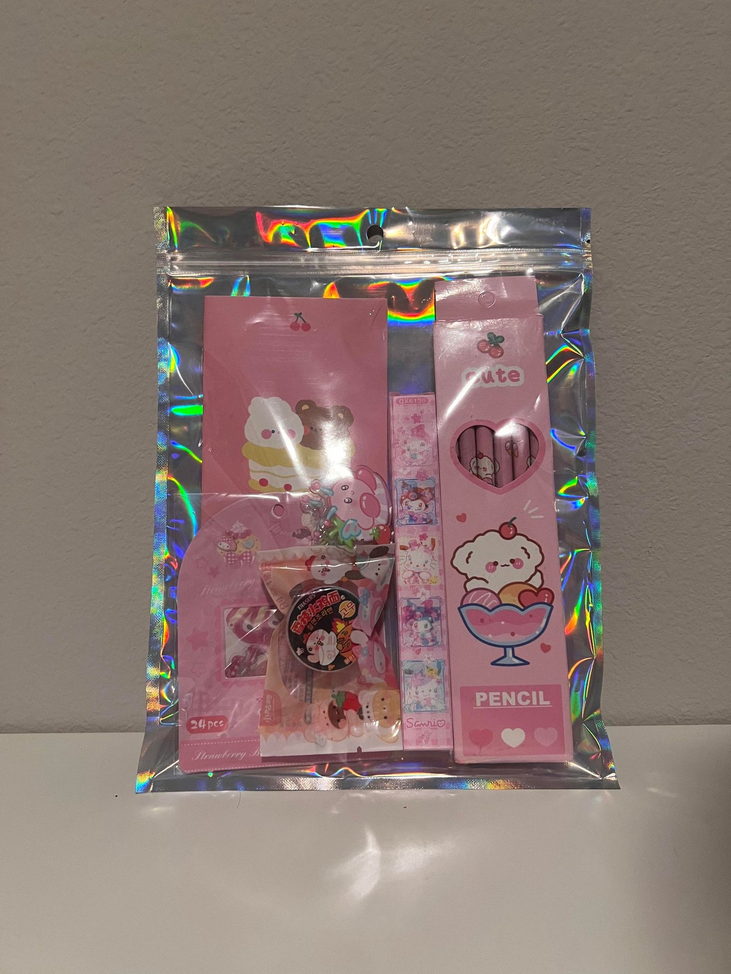 Kawaii Stationery Gift Bag