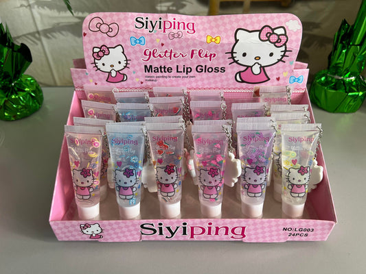 Hello Kitty Lip Gloss with Charm