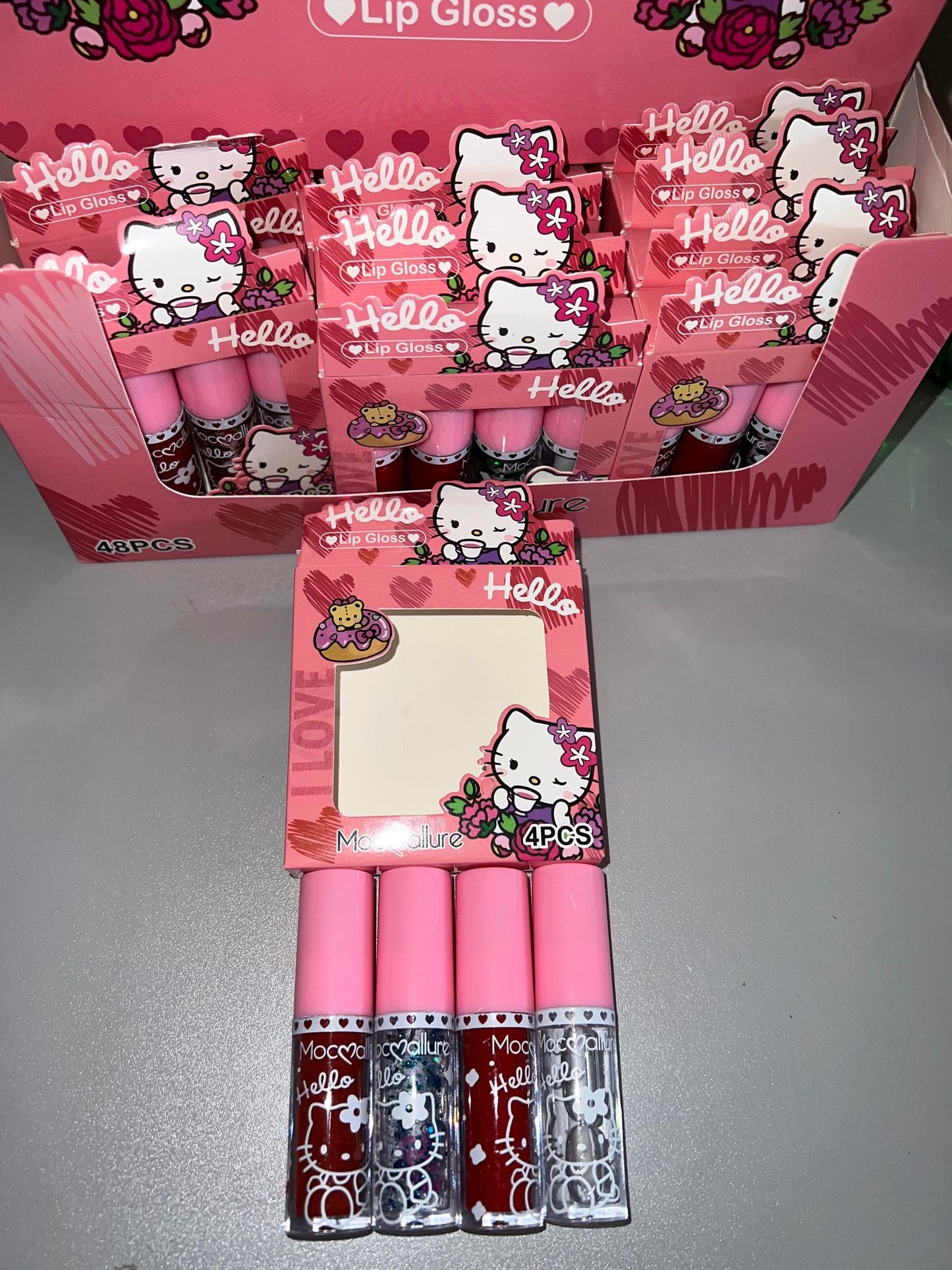 Pack of 4 Character Lipgloss