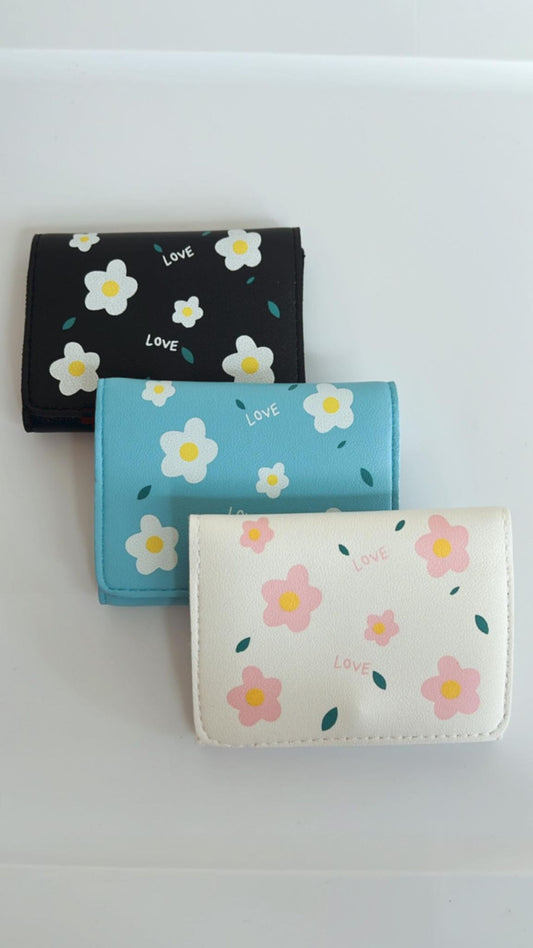 Flower Power Trifold Wallet