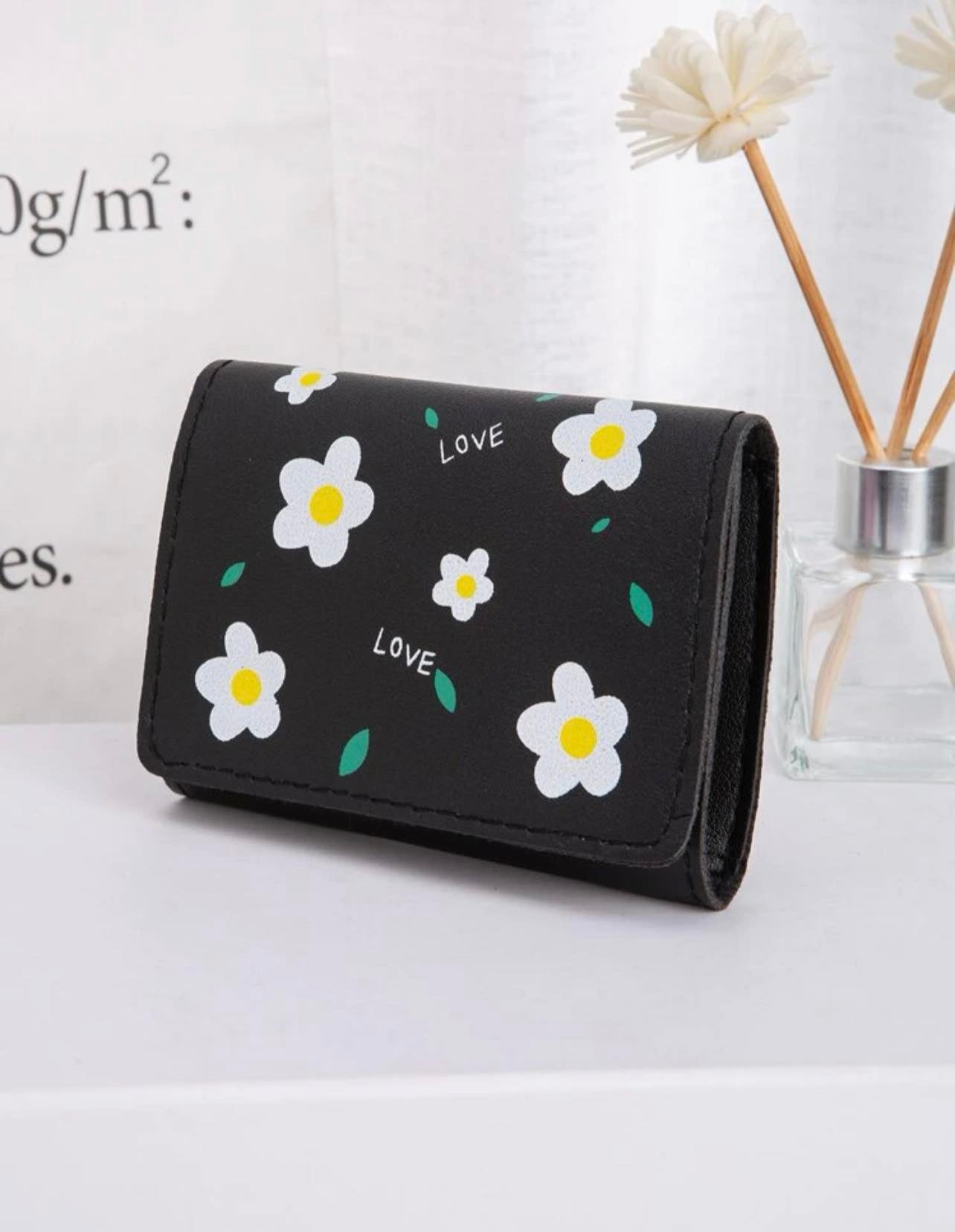 Flower Power Trifold Wallet