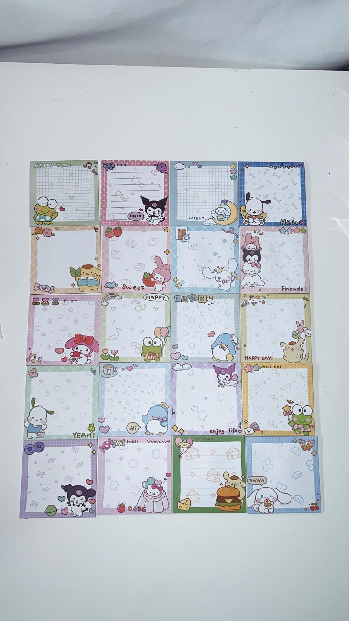 Sanrio Sticky Notes