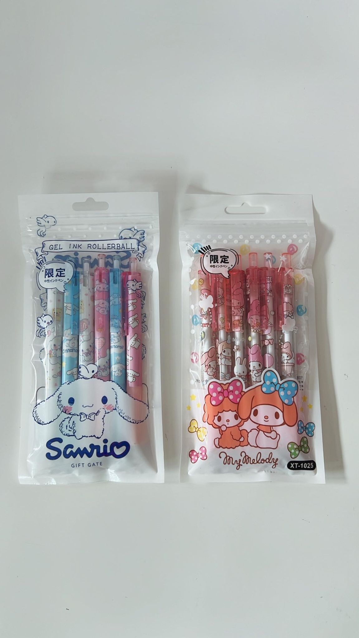 Sanrio 6 Pack Pens