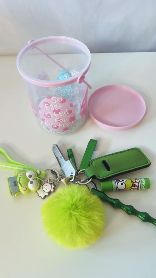 EASTER: Hoppy Bucket (self defense keychain)