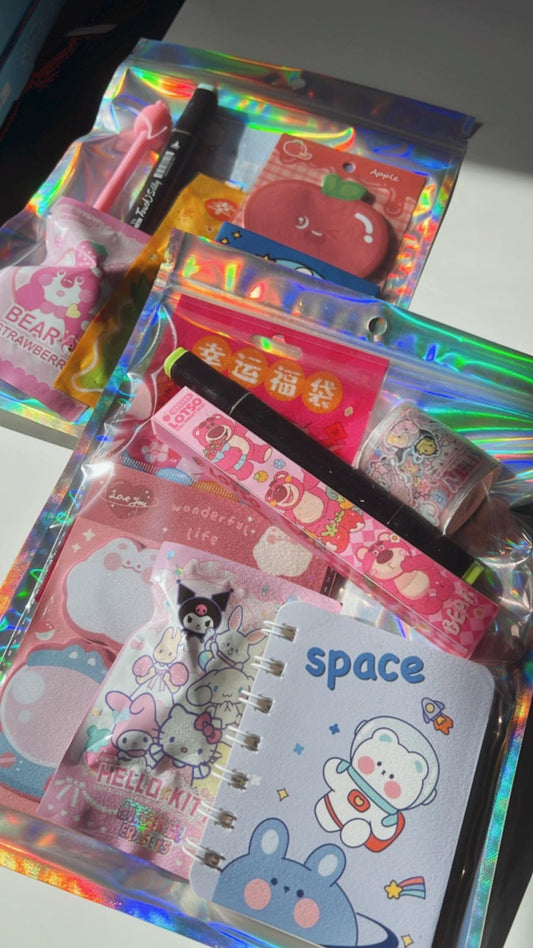 Kawaii Stationery Goodie Bag Sampler